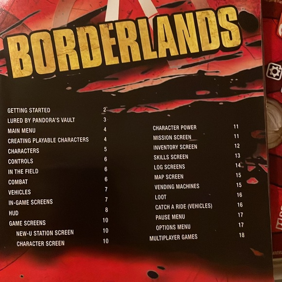 Borderlands PlayStation 3 PS3 Game disc, case and booklet EUC 2K games - Picture 8 of 9